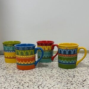 Certified International Valencia 16-ounce Mugs (Set of 4) Assorted Designs